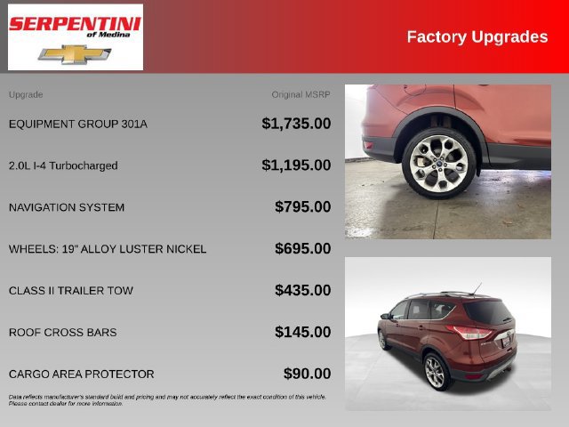Used 2015 Ford Escape Titanium w/ Equipment Group 301A AWD/4WD image 5