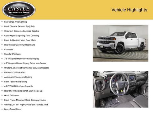 Used 2021 Chevrolet Silverado 1500 Custom w/ Rally Edition AWD/4WD image 16