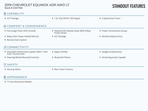 Used 2019 Chevrolet Equinox LT image 3
