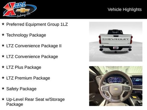 Certified 2025 Chevrolet Silverado 1500 LTZ w/ LTZ Premium Package AWD/4WD image 2