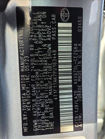 Used 2023 Toyota Camry XLE FWD image 22