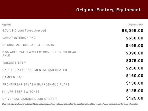 Used 2013 Ford F250 Lariat w/ Lariat Interior Pkg image 19