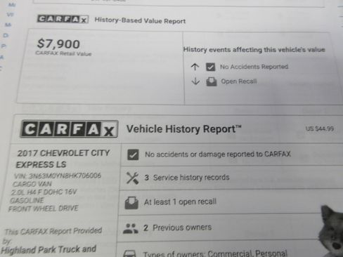 Used 2017 Chevrolet City Express LS image 32