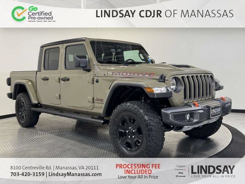 Certified 2020 Jeep Gladiator Mojave AWD/4WD image 1