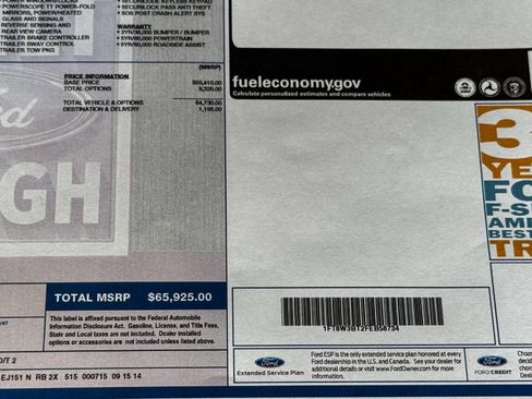 Used 2015 Ford F350 Platinum image 45