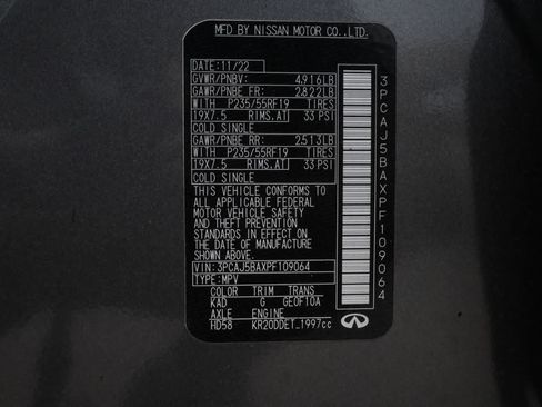 Certified 2023 INFINITI QX50 Luxe FWD image 26