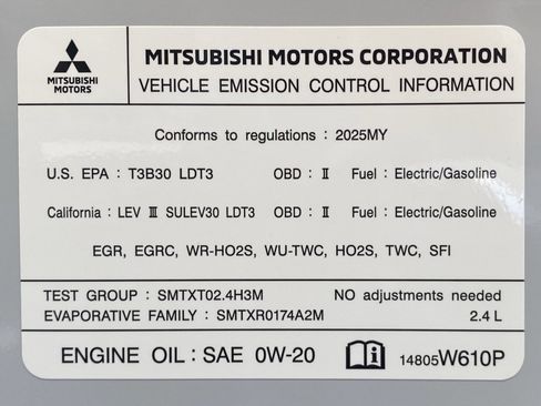 New 2025 Mitsubishi Outlander SE AWD/4WD image 41