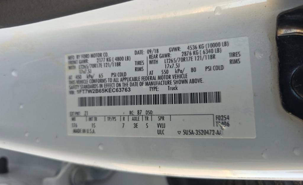 Used 2019 Ford F250 XL w/ Power Equipment Group AWD/4WD image 19