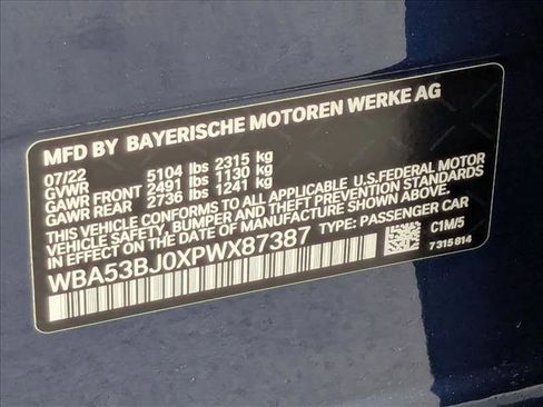 Used 2023 BMW 540i w/ M Sport Package image 26