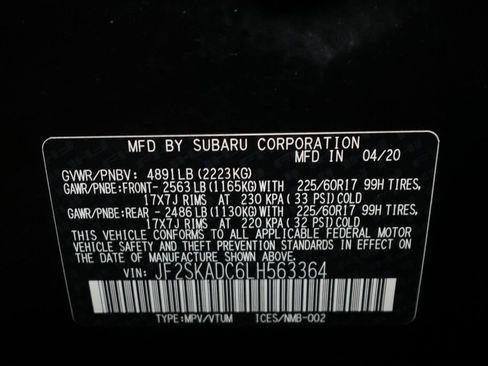 Used 2020 Subaru Forester w/ Alloy Wheel Package image 36