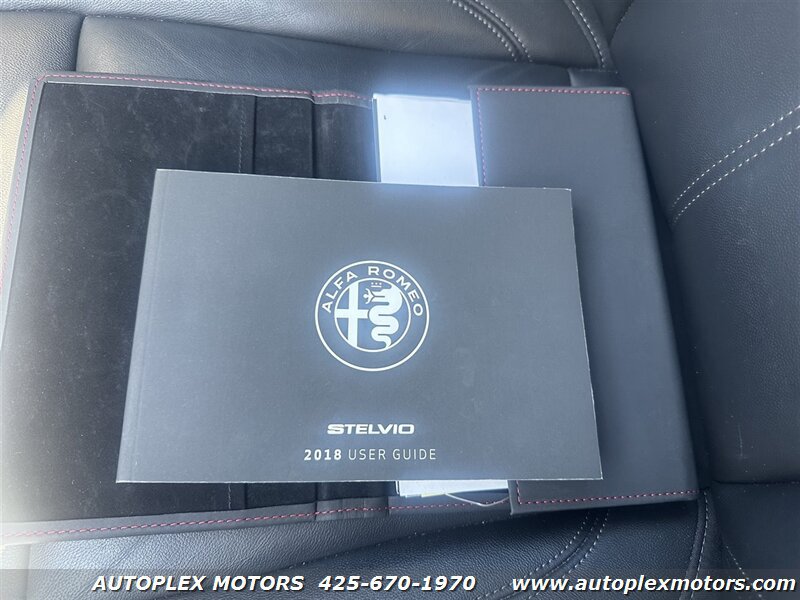 Used 2018 Alfa Romeo Stelvio Sport w/ Quick Order Package 22J Sport AWD/4WD image 40