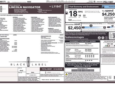 Used 2023 Lincoln Navigator Black Label image 35