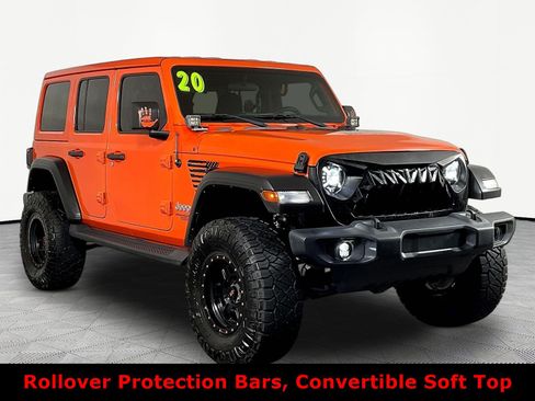 Used 2020 Jeep Wrangler Unlimited Sport S AWD/4WD image 3