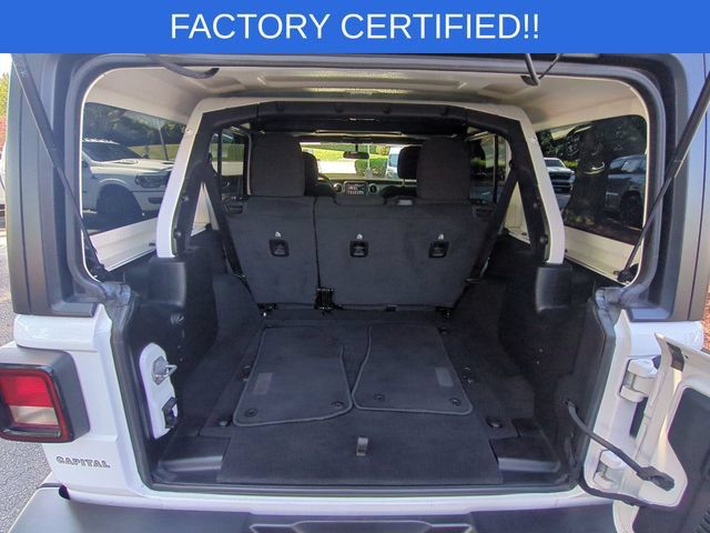 Certified 2021 Jeep Wrangler Unlimited Sahara AWD/4WD image 31
