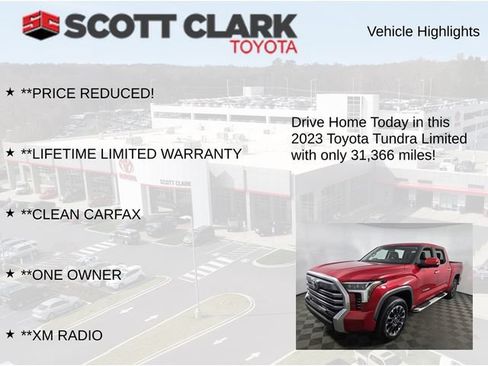 Used 2023 Toyota Tundra Limited AWD/4WD image 13