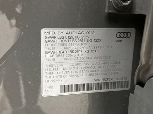 Used 2020 Audi Q3 2.0T Prestige image 12