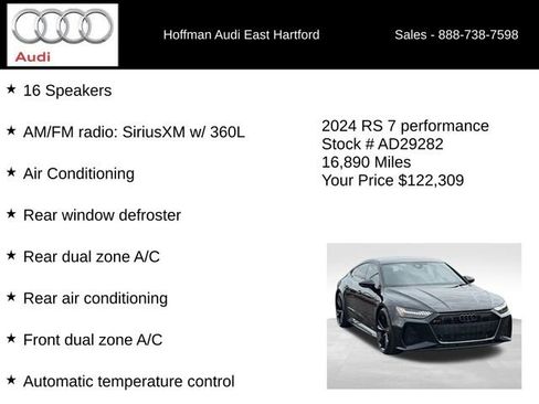 Used 2024 Audi RS 7 Performance AWD/4WD image 18