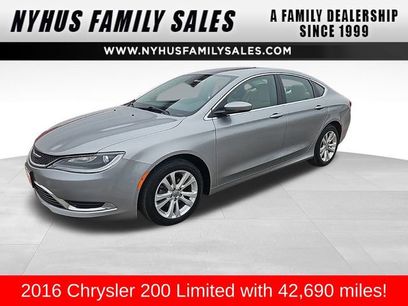 Used 2016 Chrysler 200 Limited