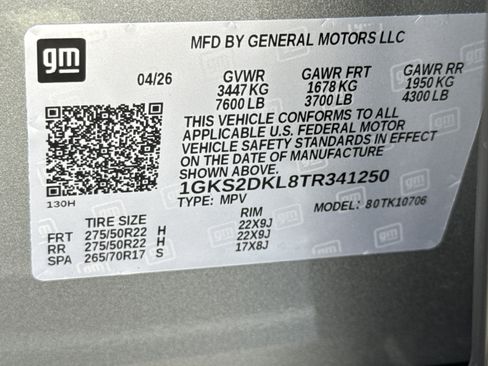 New 2026 GMC Yukon Denali w/ Sun & Power Step Package AWD/4WD image 33