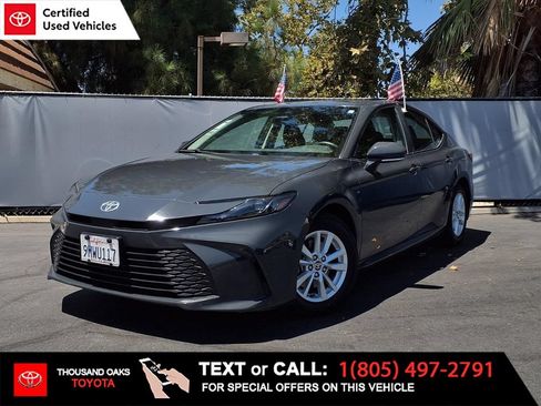 Certified 2025 Toyota Camry LE FWD image 1