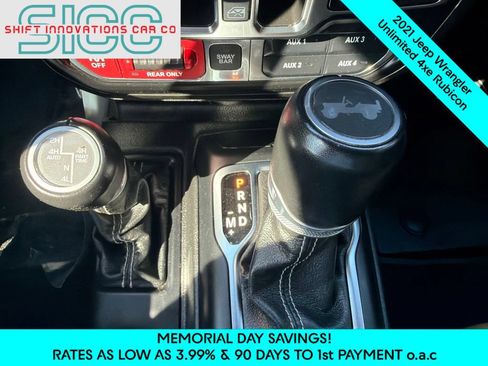Used 2021 Jeep Wrangler Unlimited Rubicon 4xe w/ Steel Bumper Group AWD/4WD image 27