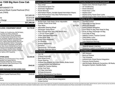 Certified 2025 RAM 1500 Big Horn RWD image 9