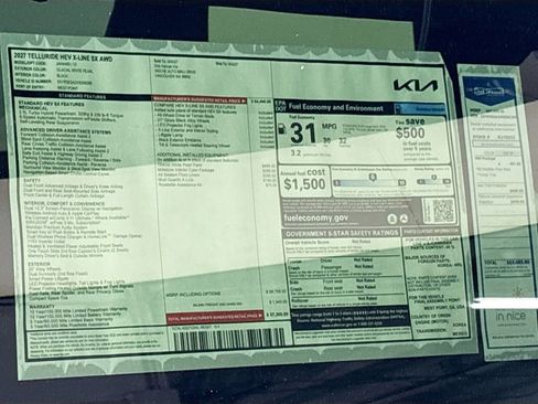 New 2027 Kia Telluride SX X-Line AWD/4WD image 25