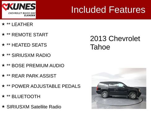 Used 2013 Chevrolet Tahoe LT AWD/4WD image 2