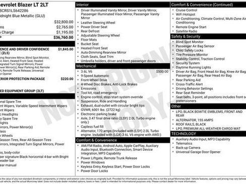 Used 2020 Chevrolet Blazer LT image 6