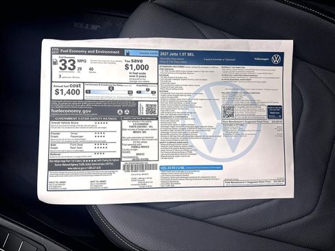 New 2027 Volkswagen Jetta SEL FWD image 14