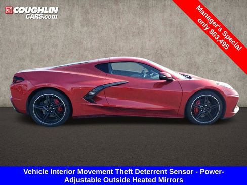 Used 2021 Chevrolet Corvette Stingray Preferred Cpe w/ Body-Color Dual Roof Package RWD image 7