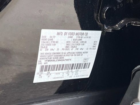 Certified 2022 Ford Explorer King Ranch w/ Premium Technology Package image 34