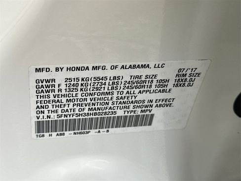 Used 2017 Honda Pilot EX image 33