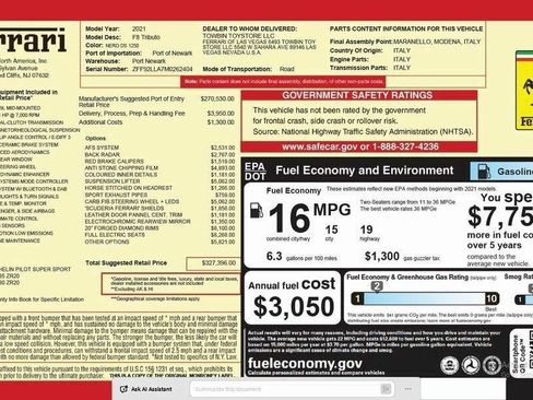 Used 2021 Ferrari F8 Tributo image 41