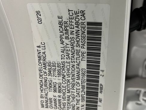 New 2026 Honda Civic Sport image 17