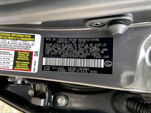 New 2025 Lexus ES 350 image 16