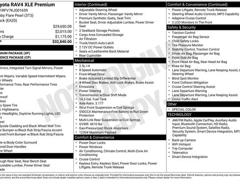 Used 2019 Toyota RAV4 XLE Premium FWD image 2
