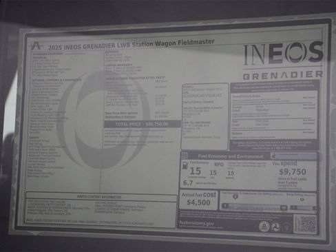 New 2025 INEOS Grenadier Fieldmaster Edition image 23