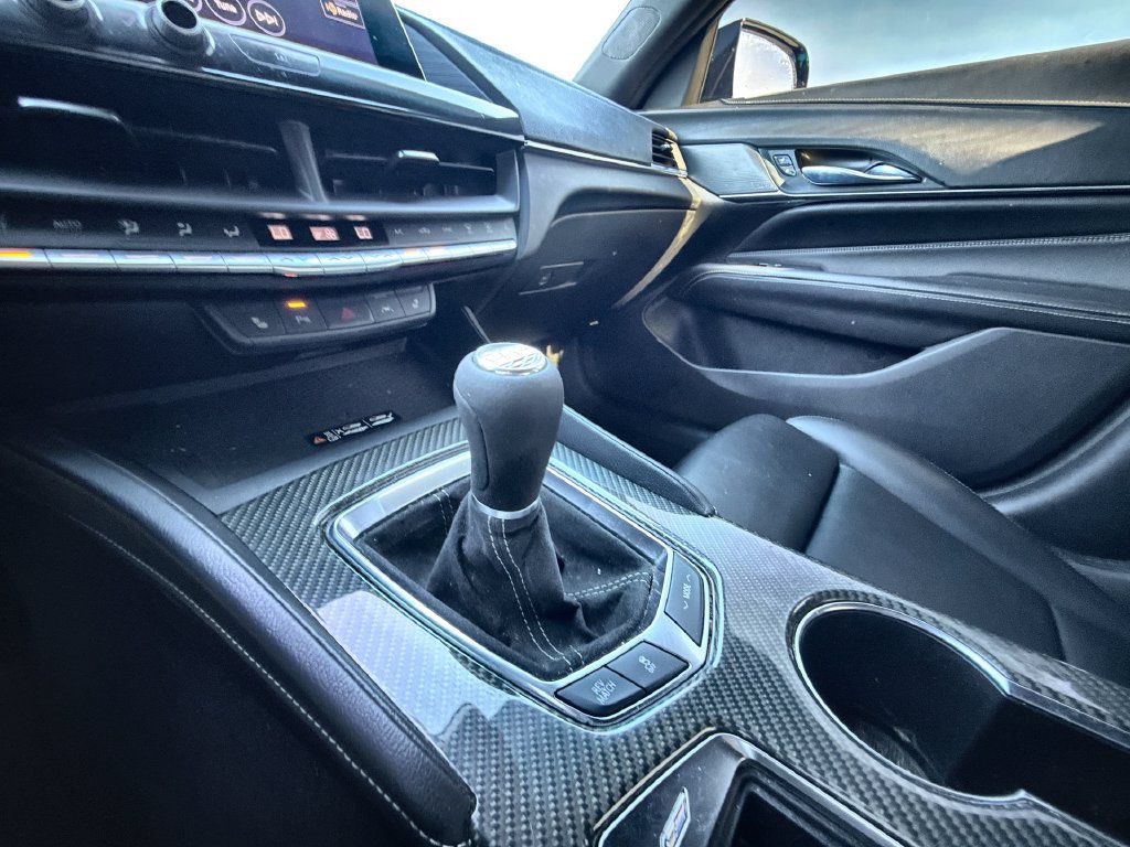 Used 2022 Cadillac CT4 V Blackwing w/ Carbon Fiber 1 Package RWD image 22