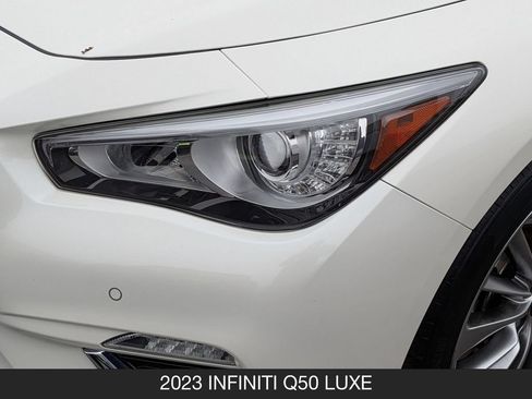 Used 2023 INFINITI Q50 Luxe w/ Cargo Package RWD image 8