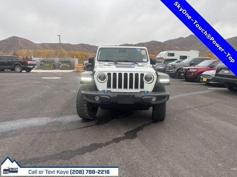 Used 2023 Jeep Wrangler Unlimited Rubicon 4xe w/ Safety Group image 14