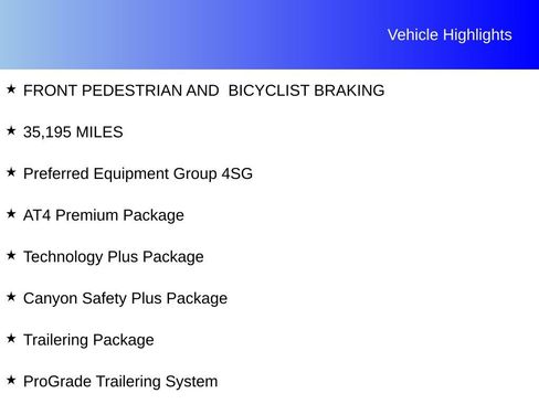 Used 2023 GMC Canyon AT4 w/ AT4 Premium Package image 10