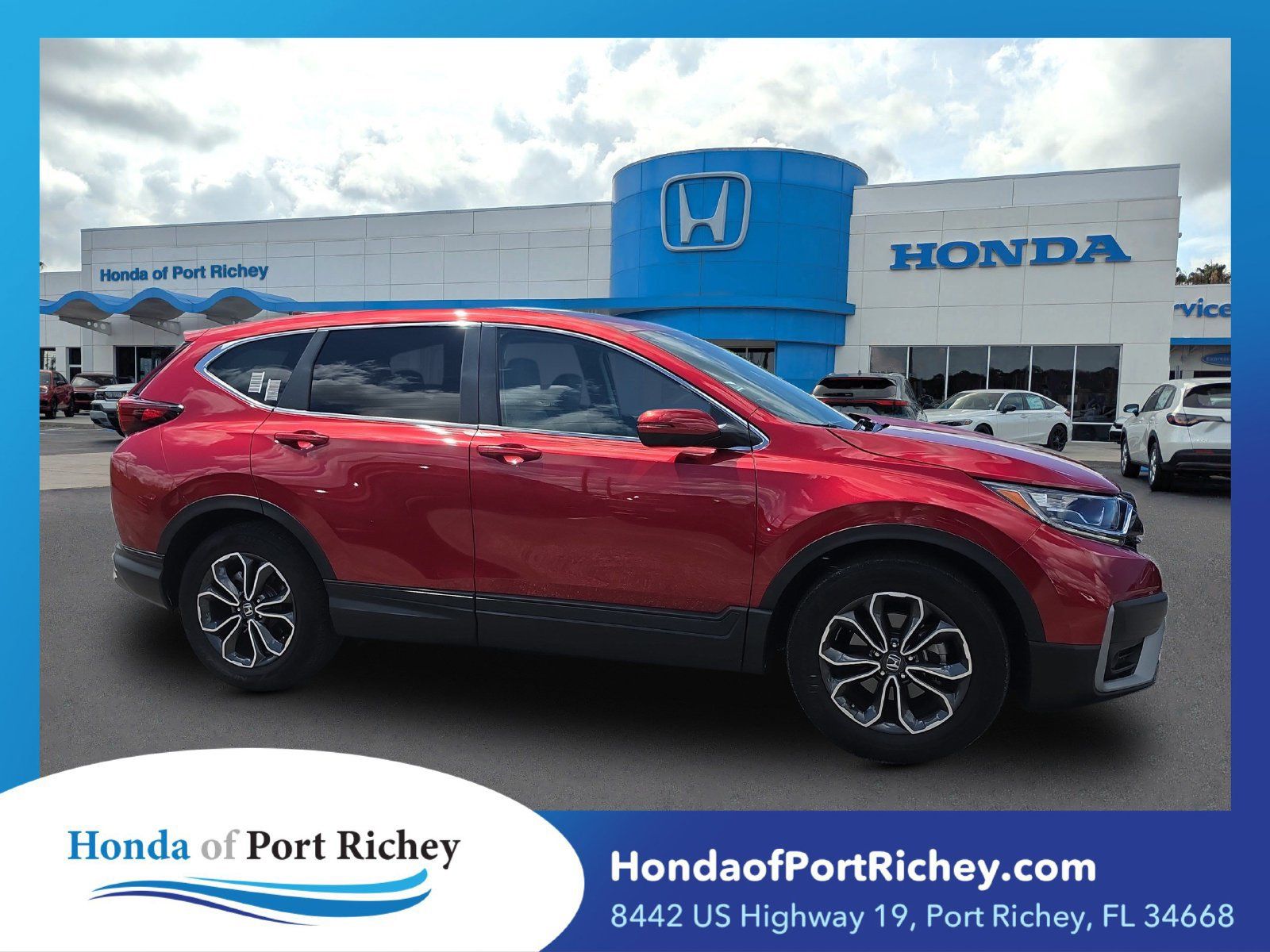 Used 2021 Honda CR-V EX-L image 1