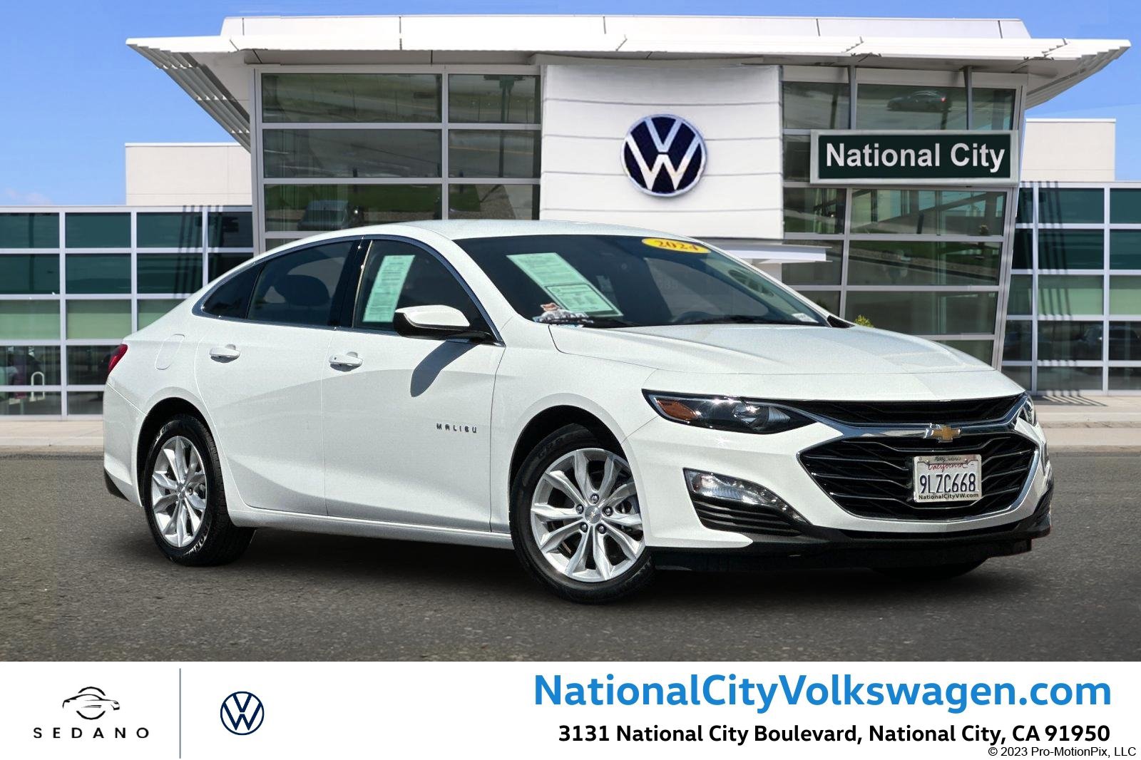 Used 2024 Chevrolet Malibu LT FWD image 1