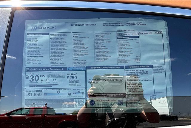 New 2026 Buick Envista Sport Touring w/ Convenience I Package FWD image 13