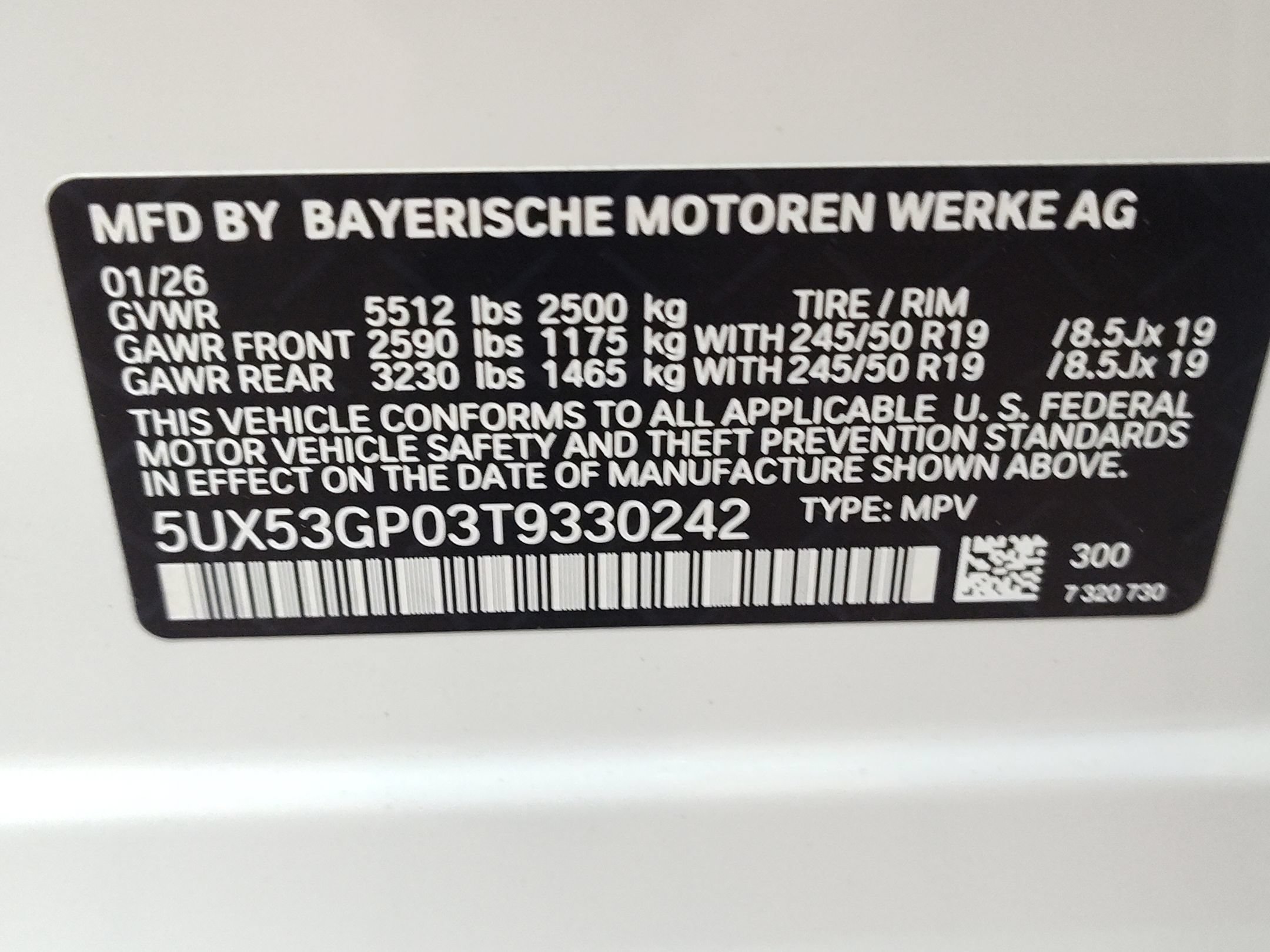 Used 2026 BMW X3 xDrive30i w/ M Sport Package AWD/4WD image 28