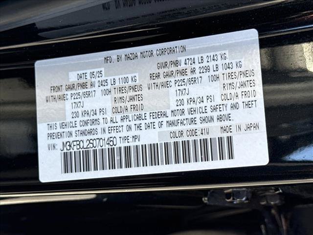 Used 2025 MAZDA CX-5 AWD 2.5 S w/ Preferred Package image 24