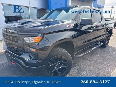 Certified 2024 Chevrolet Silverado 1500 Custom Trail Boss AWD/4WD image 1