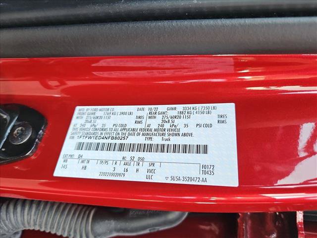 Used 2022 Ford F150 Lariat AWD/4WD image 20