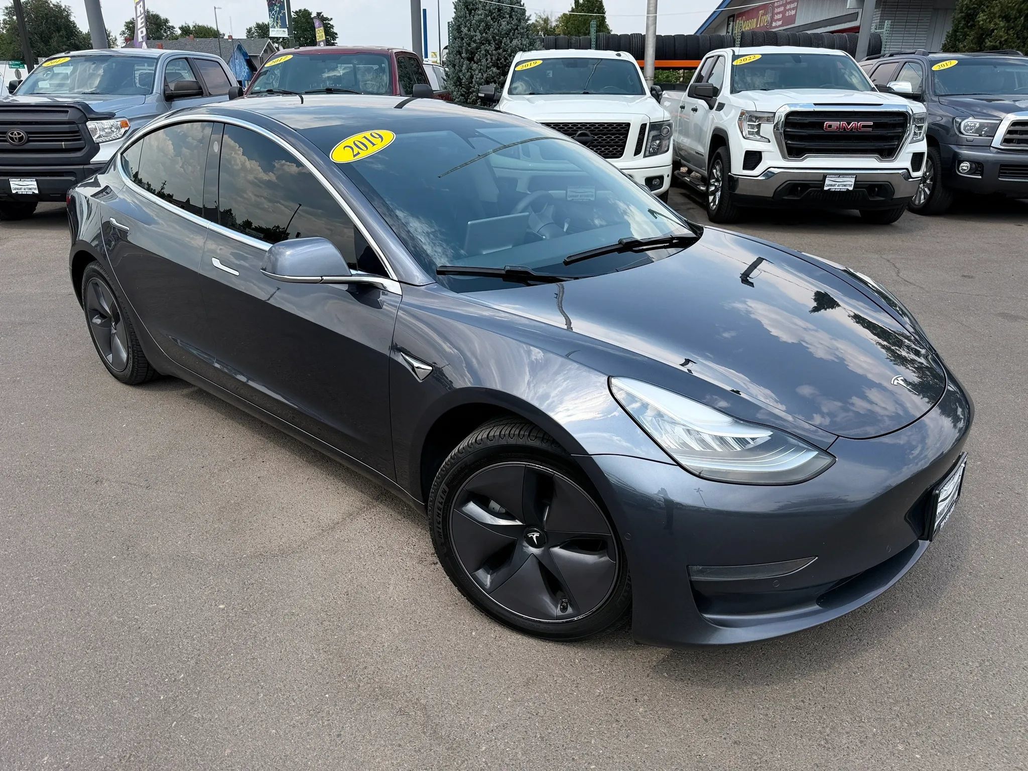 Used 2019 Tesla Model 3 Long Range AWD/4WD image 3